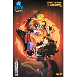 DC K.O. HARLEY QUINN VS ZATANNA  1 CVR D MIRKA ANDOLFO CARD STOCK VAR