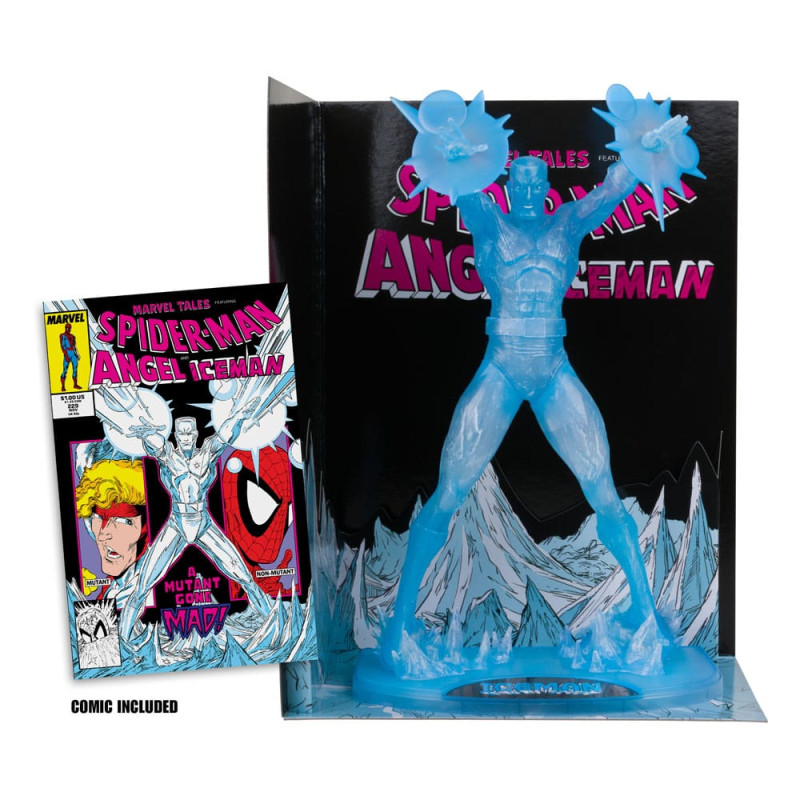 ICEMAN MARVEL TALES 229 RED PLATINUM ED MARVEL COLL STATUETTE PVC 29 CM