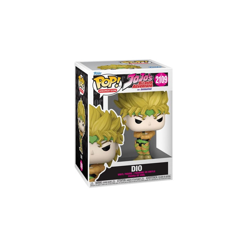 DIO JOJO S BIZARRE ADVENTURE THE ANIMATION FIGURINE POP ANIMATION VINYL 9 CM