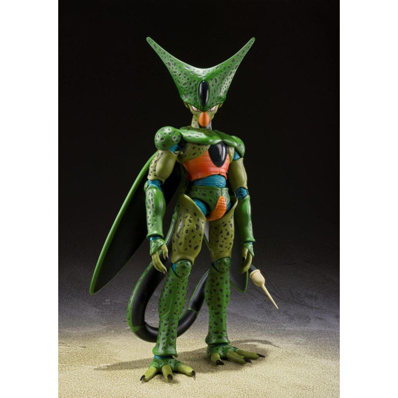 CELL FIRST FORM DRAGON BALL Z FIGURINE S H FIGUARTS 17 CM