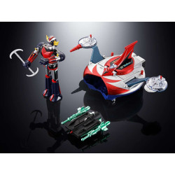 UFO ROBO GRENDIZER ET UFO SPAZER POPY DELUXE DIECAST SOUL OF CHOGOKIN FIGURINE 14 CM