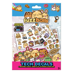 FUZZBALLS SET OF TECH DECALS