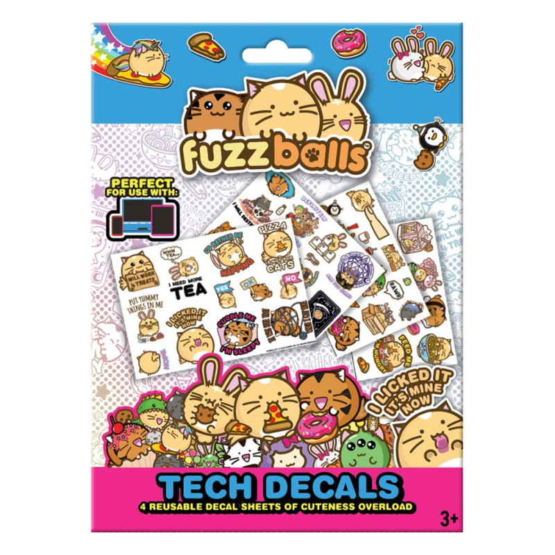 FUZZBALLS SET OF TECH DECALS
