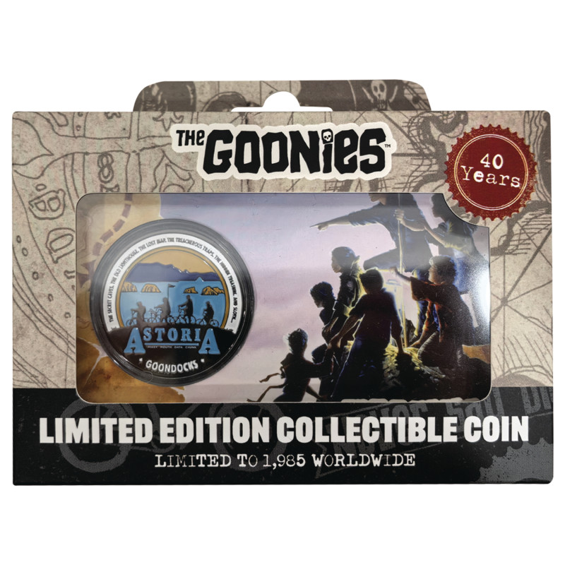 GOONIES 40TH ANNIVERSARY PRESENTATION COIN