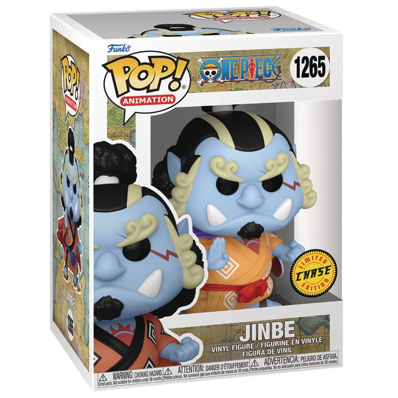 JINBE CHASE ONE PIECE POP ANIMATION VINYL FIGURINE 9 CM