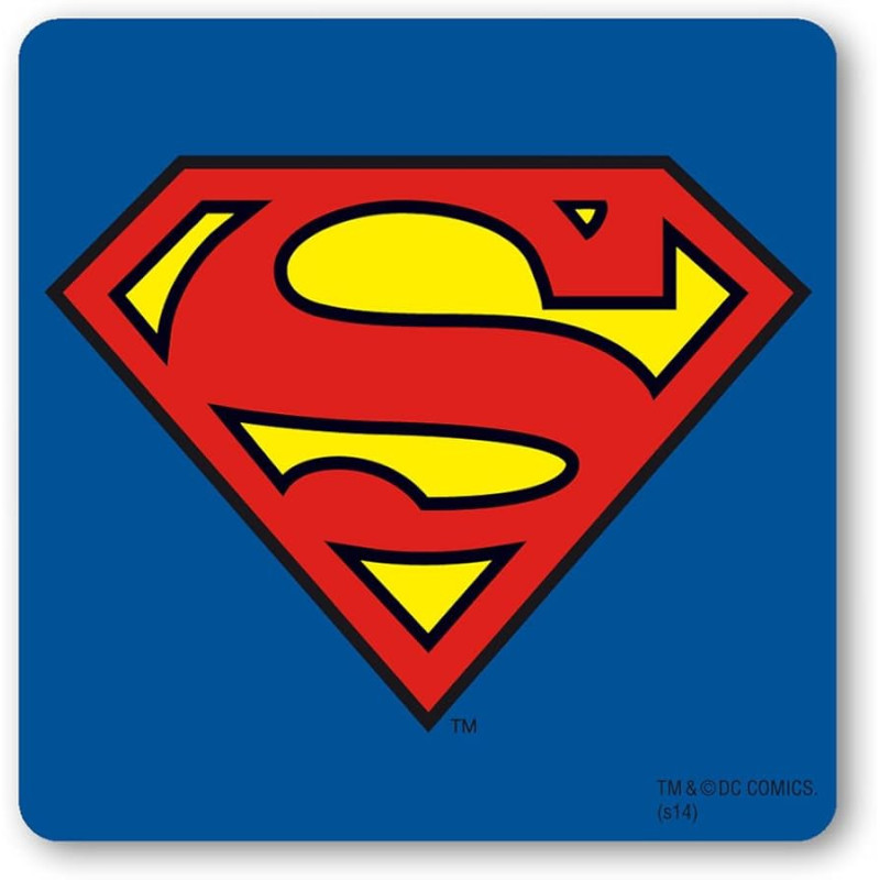 DC COMICS SUPERMAN LOGO COASTER