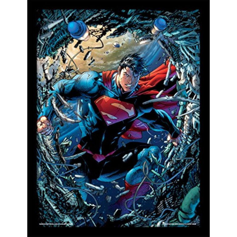 SUPERMAN UNCHAINED 30 X 40 CM