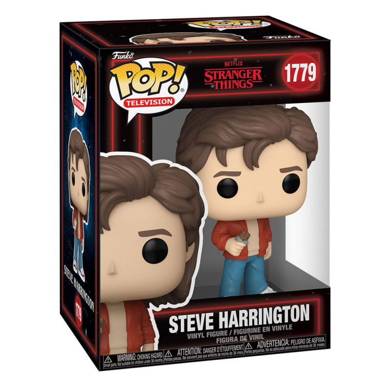 STEVE HARRINGTON 1779 STRANGER THINGS POP TELEVISION VINYL FGURINE 9 CM