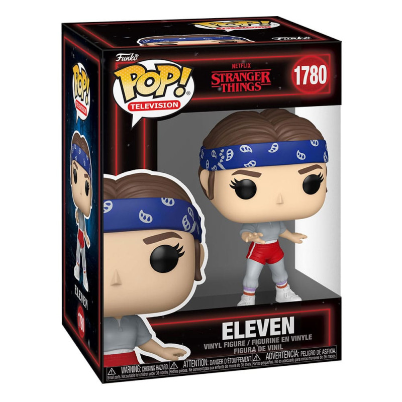 ELEVEN WITH BANDANA STRANGER THINGS POP TELEVISION VINYL FIGURINE 9 CM