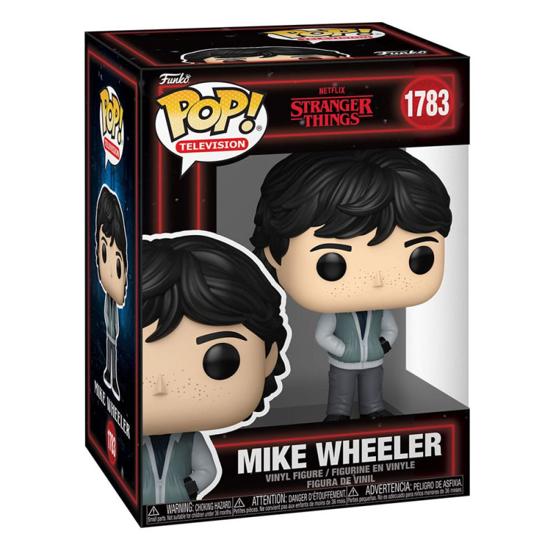 MIKE WHEELER 1783 STRANGER THINGS POP TELEVISION VINYL FIGURINE 9 CM