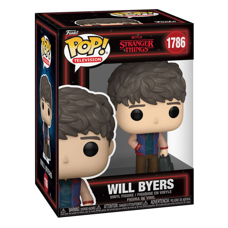 WILL BYERS 1786 STRANGER THINGS POP TELEVISION FIGURINE 9 CM