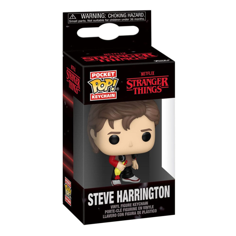 STEVE HARRINGTON STRANGER THINGS PORTE CLES POCKET POP 4 CM