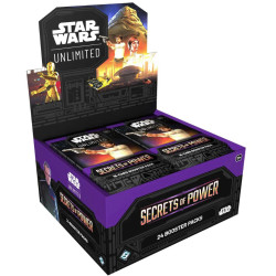 STAR WARS UNLIMITED SECRETS OF POWER BOOSTER VERSION ANGLAISE