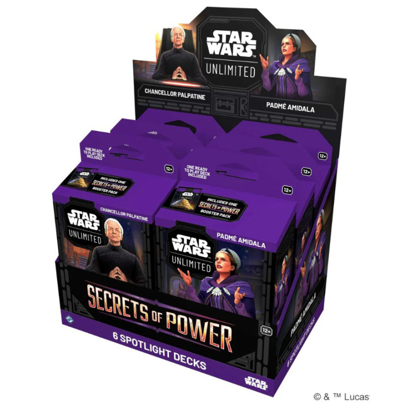 STAR WARS SECRETS OF POWER DECK SPOTLIGHTS