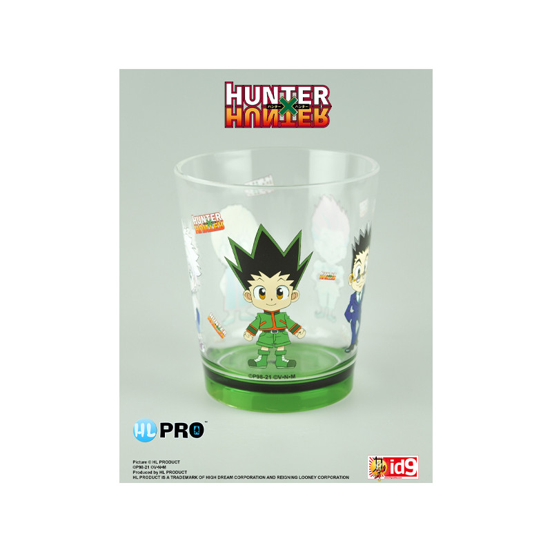 CHIBI HUNTER X HUNTER VERRE PLASTIQUE 10 CM