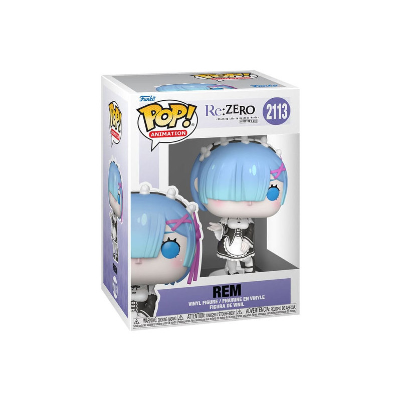 REM RE ZERO FIGURINE POP ANIMATION VINYL 9 CM