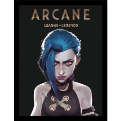 LEAGUE OF LEGENDS JINX CADRE COLLECTOR 30X40 CM