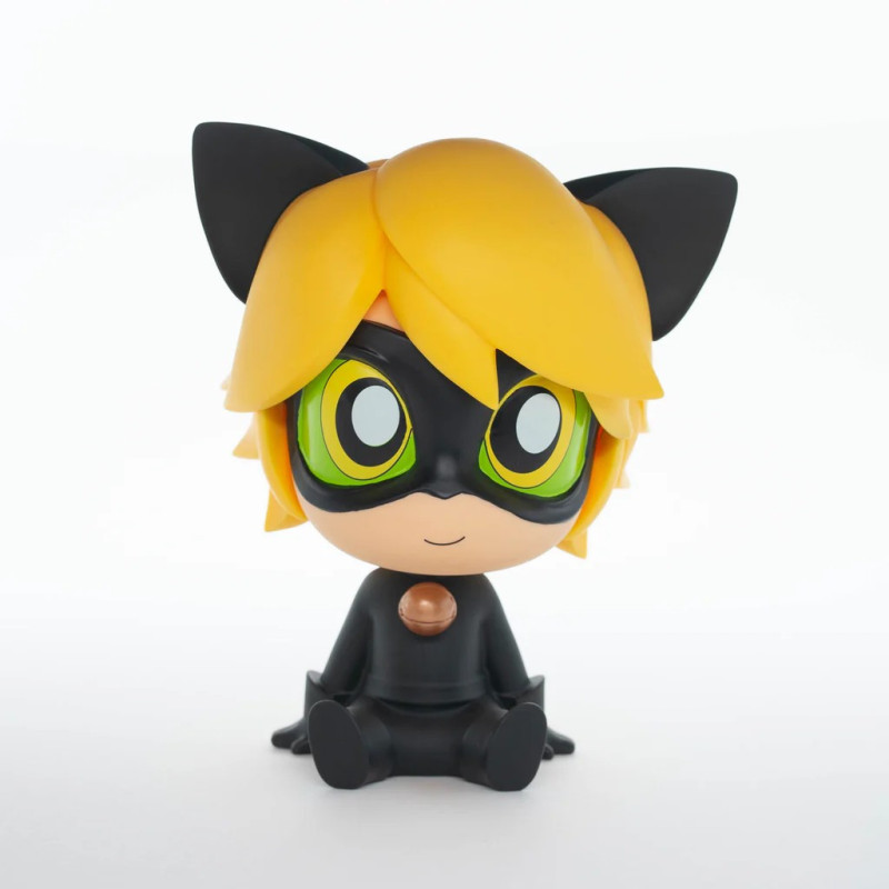 CHAT NOIR TIRELIRE CHIBI MIRACULOUS