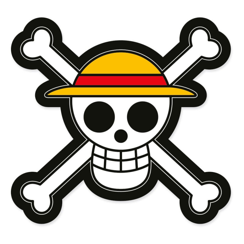 OREILLER JOLLY ROGER ONE PIECE 33 CM