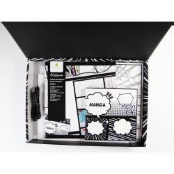 TABLETTE LUMINEUSE XXL ET ATELIER MARQUEURS MANGA