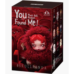 SKULLPANDA YOU FOUND ME PLUSH DOLL PENDANT PORTE POP MART BLIND BOX 13