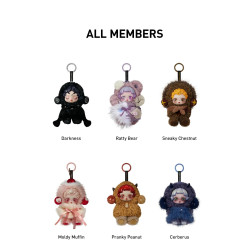 SKULLPANDA YOU FOUND ME PLUSH DOLL PENDANT PORTE POP MART BLIND BOX 13