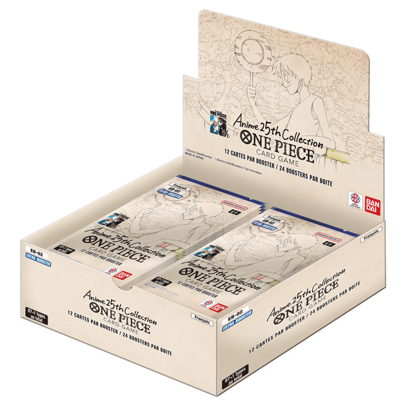 ONE PIECE CARTES A COLLECTIONNER 25TH ANNIVERSARY
