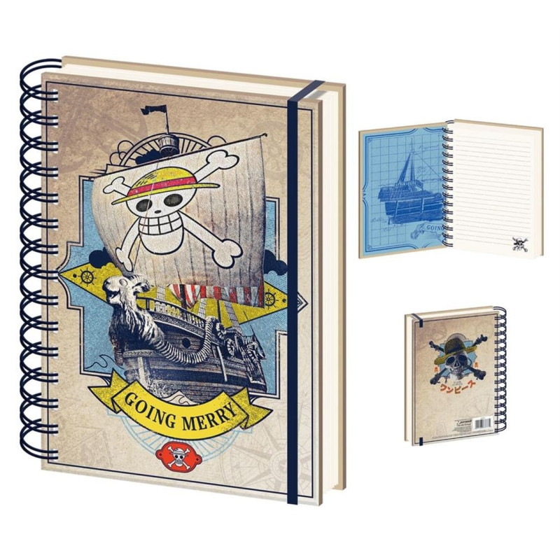 ONE PIECE CAHIER A SPIRALE A5