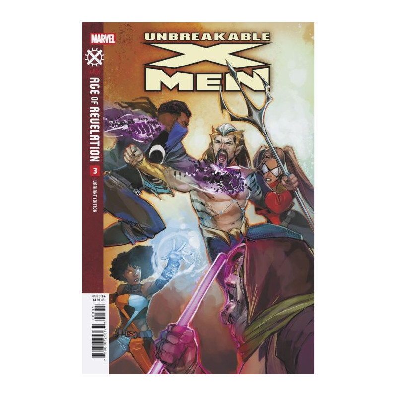 UNBREAKABLE X-MEN 3 CVR C ROD REIS VAR AOR