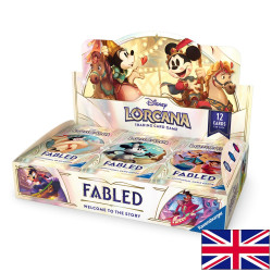 DISNEY LORCANA TCG FABLED BOOSTER ENGLISH VERSION SET 9