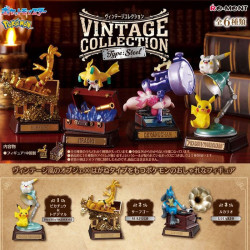 POKEMON MYSTERY BOX VINTAGE COLLECTION TYPE STEEL FIGURINE MYSTERE 6 C