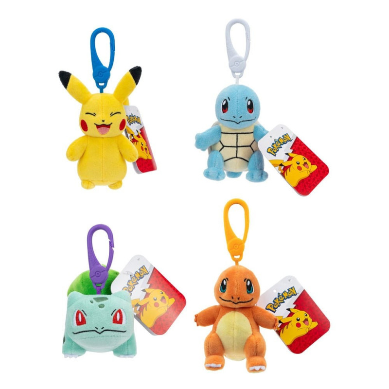 POKEMON PELUCHES ET PORTE CLEFS SERIES 1 10 CM