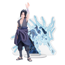 SASUKE UCHIHA NARUTO SHIPPUDEN PANEL SPECTACLE FIGURINE 13 CM