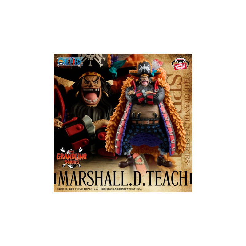 MARSHALL D TEACH ONE PIECE DXF THE GRANDLINE SERIES SPECIAL FIGURINE 18CM