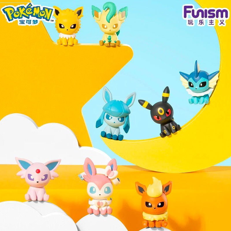 POKEBALL POKEMON TINY ADVENTURE 2 FUNISM MINI FIGURE CAPSULE MYSTERY BLIND BOX 3 CM