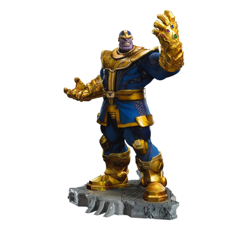 THANOS INFINTY GAUNTLET DIORAMA MARVEL STATUETTE 1 10 ART SCALE 30 CM