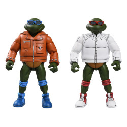 PUNK LEO AND PUNK RALPH 2 PACK TMNT CARTOON FIGURINE 18 CM