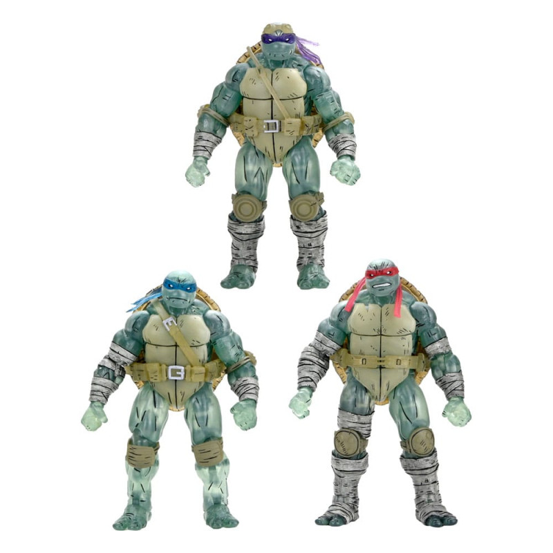 GHOST BROTHERS 3 PACK TMNT THE LAST RONIN FIGURINE 18 CM
