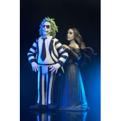 BEETLEJUICE AND DELORES 2 PACK FIGURINE TOONY TERRORS 15 CM