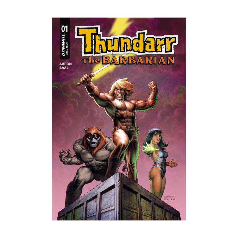 THUNDARR THE BARBARIAN 1 CVR D JOSEPH MICHAEL LINSNER VAR