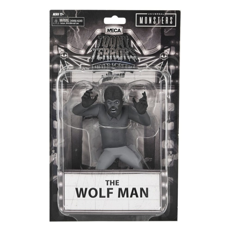 THE WOLF MAN UNIVERSAL MONSTERS TOONY TERRORS FIGURINE 15 CM SERIES 10
