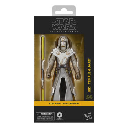 JEDI TEMPLE GUARD STAR WARS THE CLONE WARS BLACK SERIES FIGURINE 15 CM