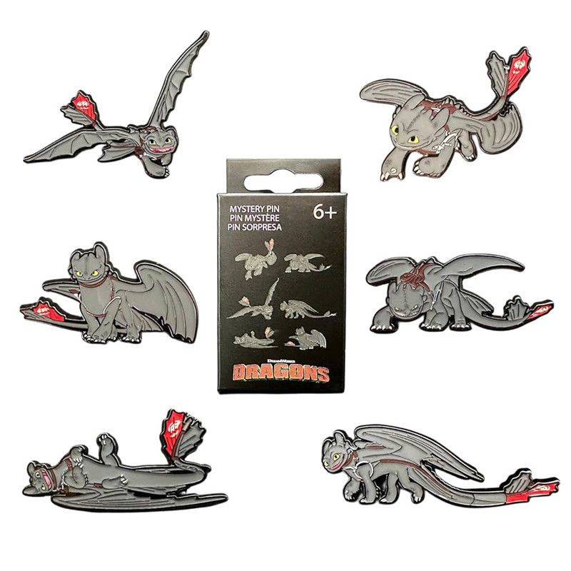 DRAGON MYSTERY BOX PINS LOUNGEFLY