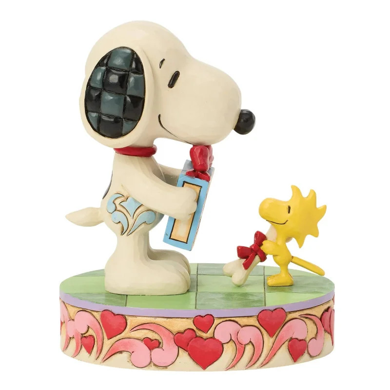 FIGURINE SNOOPY VALENTINE