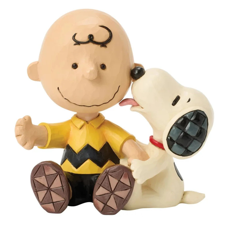 FIGURINE CHARLIE BROWN ET SNOOPY