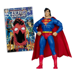 SUPERMAN ZERO HOUR DC DIRECT PAGE PUNCHERS FIGURINE 18 CM