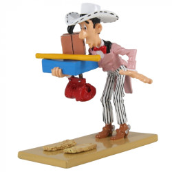 FIGURINE LUCKY LUKE LES PATINS A PARQUET