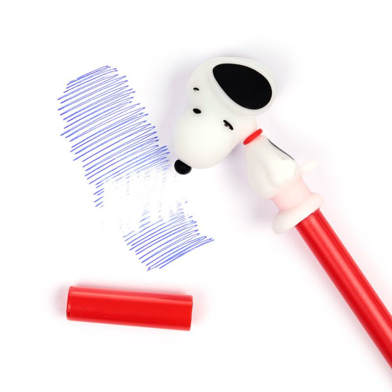 STYLO EFFACABLE INKREDIBLE AVEC EMBOUT SILICONE PEANUTS SNOOPY