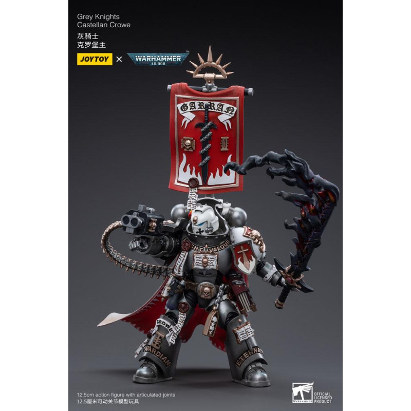 GREY KNIGHTS CASTELLAN CROWE WARHAMMER 40K FIGURINE 12 CM