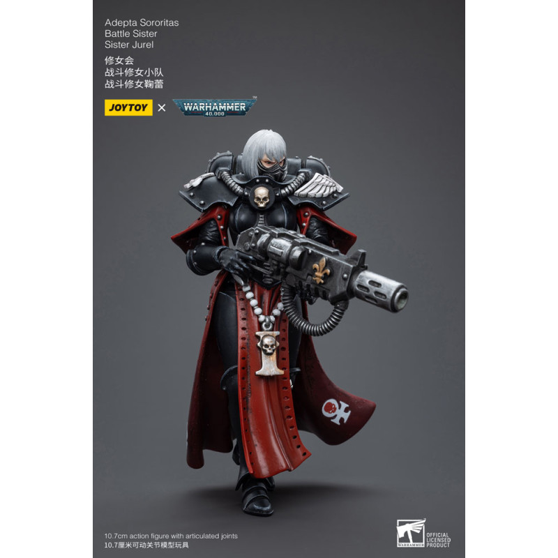 BATTLE SISTER JUREL ADEPTA SORORITAS WARHAMMER 40K FIGURINE 10 CM
